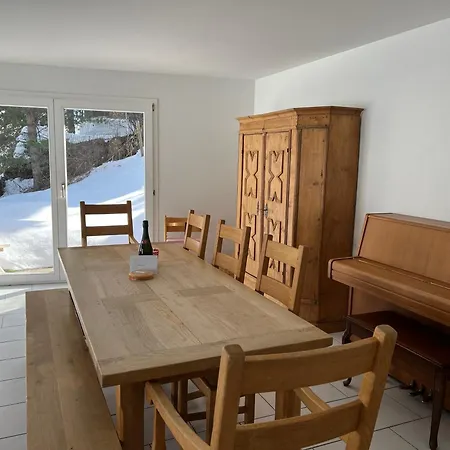 Wohnung Am Heimberg Churwalden Exterior foto